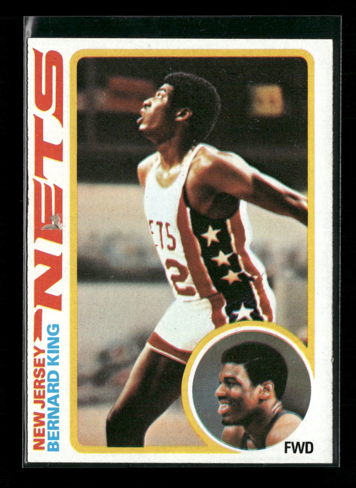 1978-79 Topps #75 Bernard King New Jersey Nets