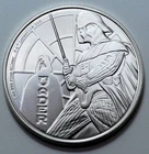 2022 1 Oz 999 SILVER Niue Silver $2 Star Wars Darth Vader Coin Round NZM Capsule