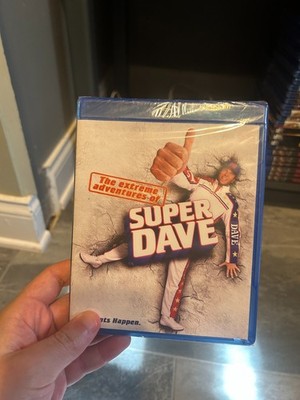 The Extreme Adventures of Super Dave (Blu Ray, New Sealed, Rare OOP, 2000, Kino)