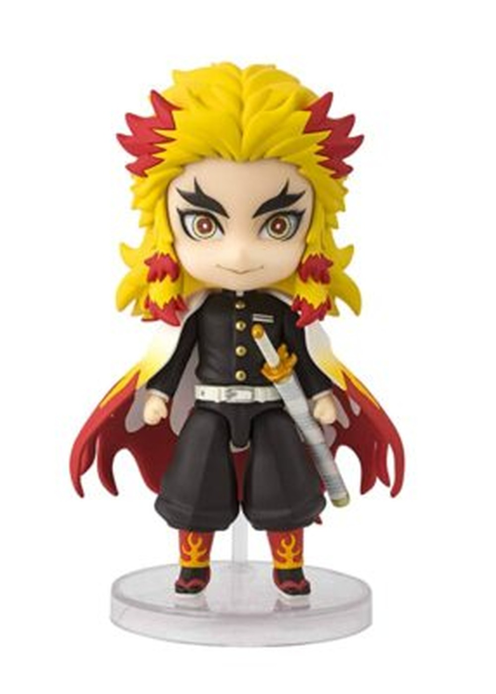 BANDAI Figuarts mini Demon Slayer Kimetsu no Yaiba Rengoku Kyojuro 90mm Figure