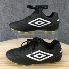 Umbro Finale Youth Soccer Cleats Black/Green — listing 2