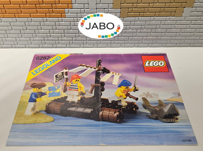 ( OK O5/11 ) Lego Pirates Bauanleitung 6257 Castaway's Raft