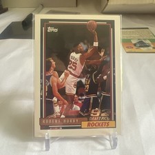 1992-93 Topps Robert Horry #308 RC Houston Rockets More Cards Available