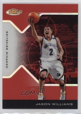 2004-05 Topps Finest Red Refractor 54/149 Jason Williams #89 e1e