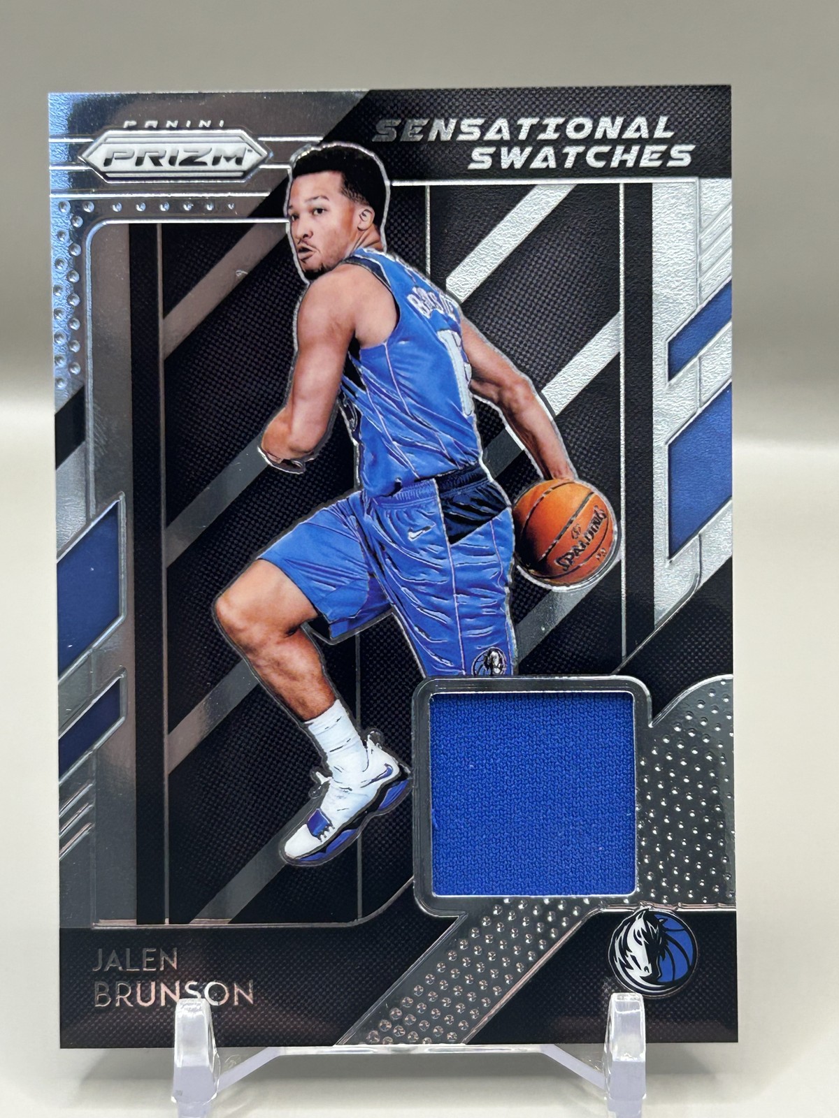 2018-19 Panini Prizm #76 Jalen Brunson Sensational Swatches