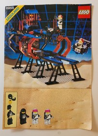 Vintage Lego Space Police 6955 Space Lock-Up, 6895 Spy-Trak, 6957 Solar Snooper