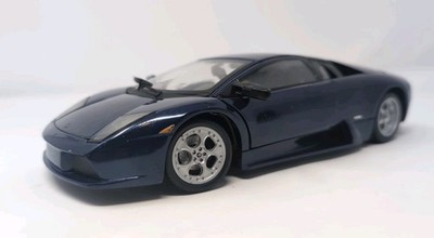 Hot Wheels 2001 Lamborghini Murcielago Mattel  1:18 Diecast Dark Blue