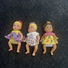 Vintage Mattel Barbie Krissy Baby Dolls W Clothes Lot Of 3