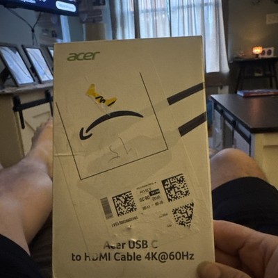 Acer - USB C to HDMI Cable for Home Office 10FT High-Speed Type C to HDMI 2.0