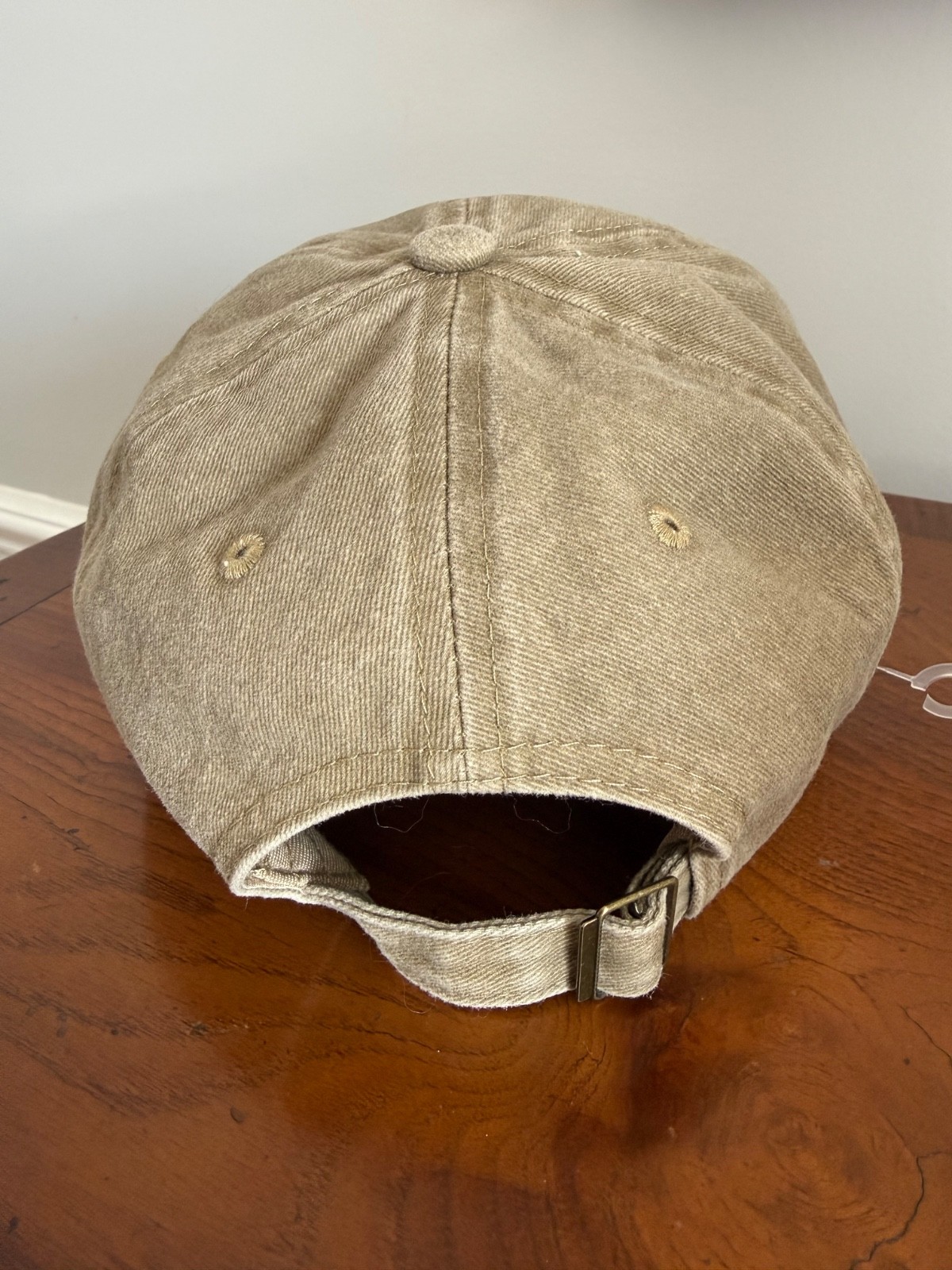 Ford Patch Strapback Hat Cap Brown Beige Adjustab… - image 3