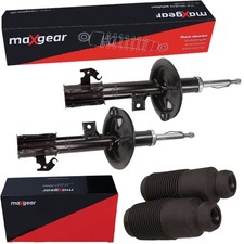 2 ammortizzatori Maxgear + kit protezione anteriore adatti per Opel Agila B Swift III