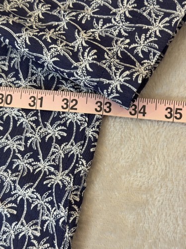 Caribbean Roundtree & Yorke Shirt 4XB NWT All Over Print Navy MSRP 79.50 - Imagen 4 de 9