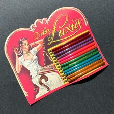 Genuine Vintage 1930s Display Card of "Decadent Luxury" Hairpins