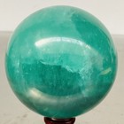 2400G Natural green fluorite Quartz Sphere Crystal Energy Ball Reiki Healing — photo 7