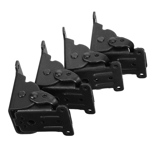 4 Pcs Spring Loaded Hinges 90 Degree Positioning Door Springs to Close - Picture 6 of 17