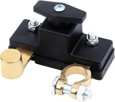 Heavy Duty Car Battery Disconnect Switch, Universal 12V 24V Quick Power Kill Iso