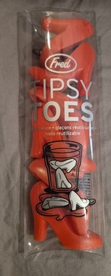 Tipsy toes by Fred  ice cubes=plastic freeze them= pack of 6 brand new