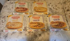 NETFLIX 2025 STRANGER THINGS 5 SURFER BOY EMPTY PIZZA BOXES & STICKERS ONLY