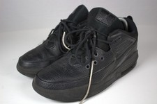 Nike Air Jordan Max Aura 5 Kids 6.5 Y Shoes Black Anthracite Leather Sneakers