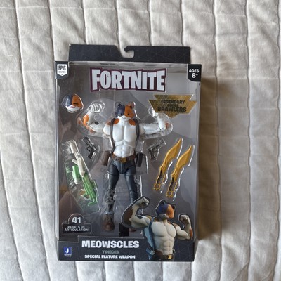 Fortnite Meowscles Legendary Series Brawlers 7 Pieces - Epic Games Jazwares