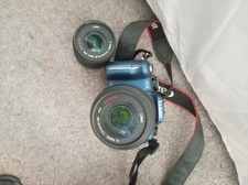 Lumix G2 Mirrorless DSLR Digital Camera Body Functional With Two Lenses