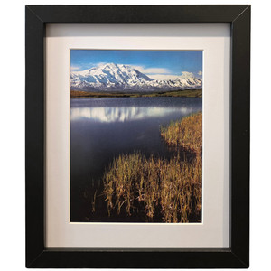 Ansel Adams Mount McKinley and Wonder Lake Framed Matted Landscape Art Print