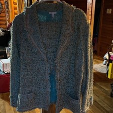 Vintage ESCADA light Blue and gold Tweed Skirt Suit