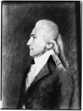 Photo:Aaron Burr 1800s Portrait Profile Print