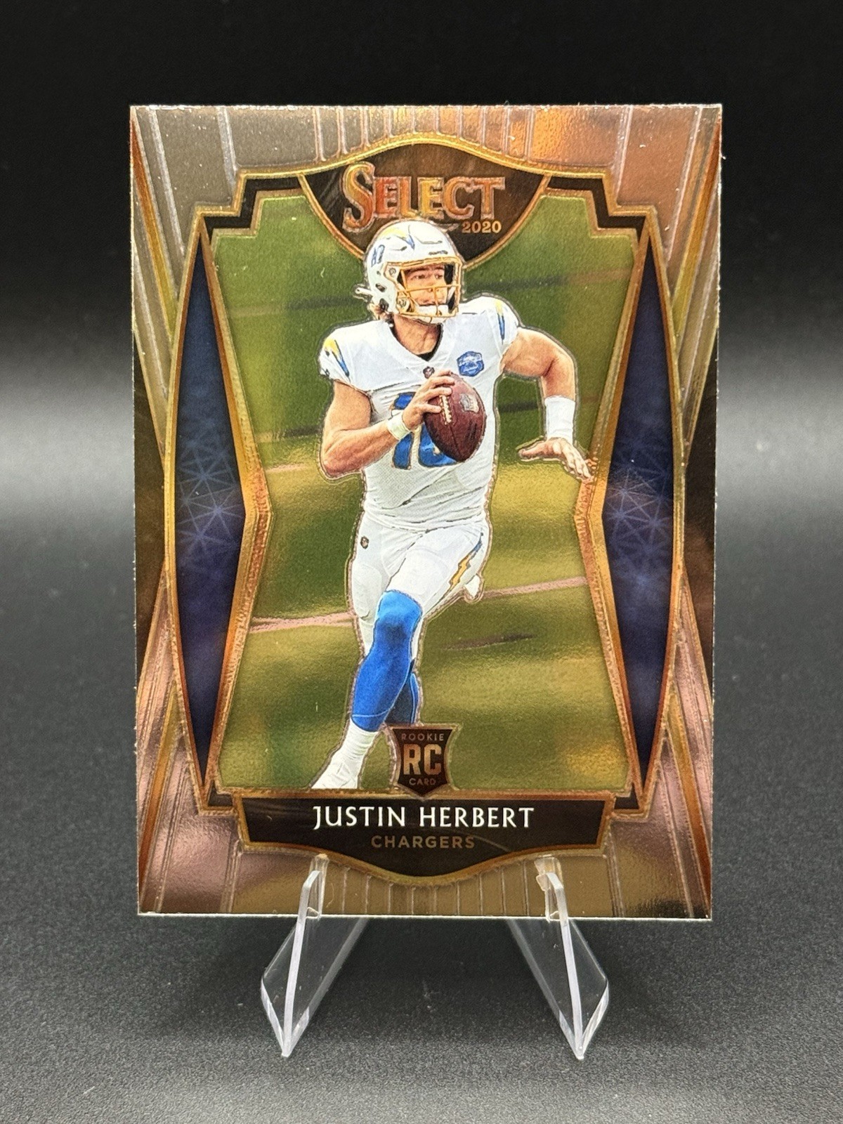 2020 Panini Select - Premier Level Justin Herbert #144 (RC) Rookie Chargers CC1