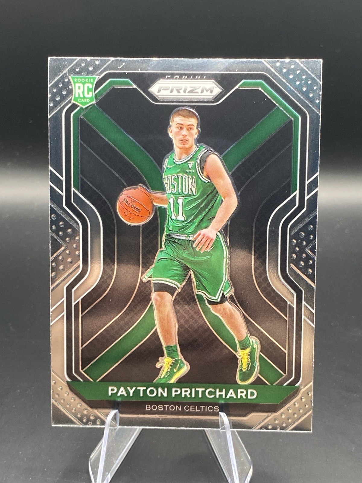 2020-21 Panini Prizm Payton Pritchard #257 Boston Celtics Trading Card FREE SHIP