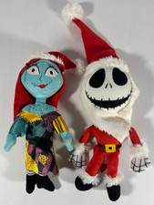 Disney The Nightmare Before Christmas Mini Plush Lot Of 2 - Sally, Jack