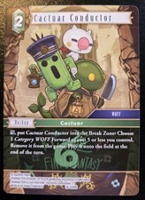 Cactuar Conductor 26-049 Rare Gunslinger In The Abyss Final Fantasy TCG