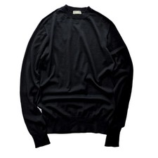 Dior HOMME Wool Knit BEE Embroidery XS Navy