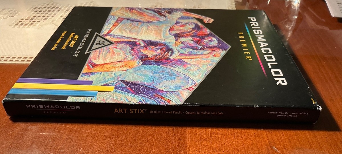 ART STIX PRISMACOLOR PREMIER 48色セット PRISMACOLOR ART STIX 48 Pieces/ Open Box & Lightly Used from