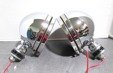 Chrome Hot Rat Street Rod Roadster Dietz 6 Headlight Lamp Buckets Assemblies