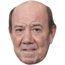 Howard Kendall Stubble Celebrity Mask, Flat Card Face, Fancy Dress Mask