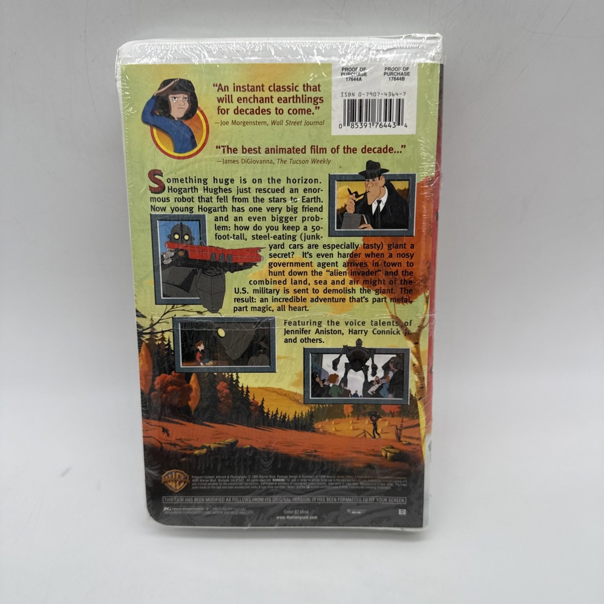 The Iron Giant (VHS, 1999, Clamshell) for sale online | eBay