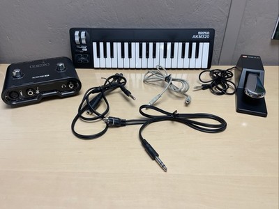 Line 6 TonePort UX1 Digital Recording Interface midiplus akm320, Bass Run lot