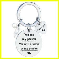 Personalized Romantic Keychain for Girlfriend - Elegant Gift for Any Occasion