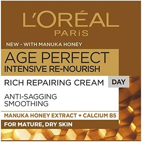 L'Oreal Paris Age Perfect Intensive Renourish Manuka Honey Day Cream for Ma - Image 2 of 4