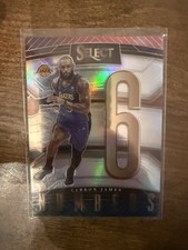 2022-2023 Select LeBron James Numbers Prizm, Card 4