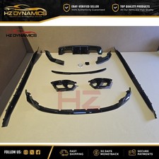 GLANZ SCHWARZ BODYKIT FRONTLIPPE DIFFUSOR SPO...