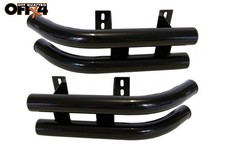 Paraurtini Tubolari Posteriori Neri (Coppia) - Land Rover DEFENDER - DA2071