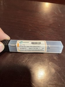 1/4" (.2500") CARBIDE END MILL ROUTER SINGLE O FLUTE FOR PLASTIC ONSRUD 63-775