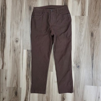 Lululemon Utilitech ABC Classic Athletic Brown Chino Pants 29x28