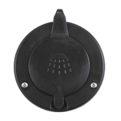 Scandvik Black Cap & Container for Scandvik Recessed Shower 10262P Sailboat-RV - Foto 1 di 8