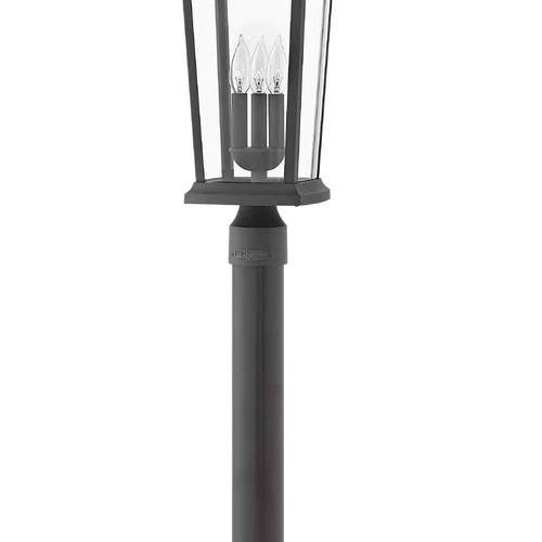Hinkley Bromley 22 3/4" High Museum Black Outdoor Post Light - Picture 3 of 10