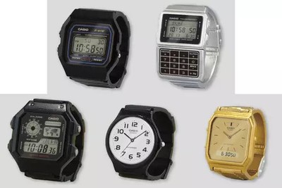 Casio Watch Ring Collection 5 Types Set Stand Stones Capsule Toy 2023