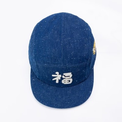 THE FACTORY MADE Viet Jet Cap Blue Eco Denim Hat Made in Japan 60