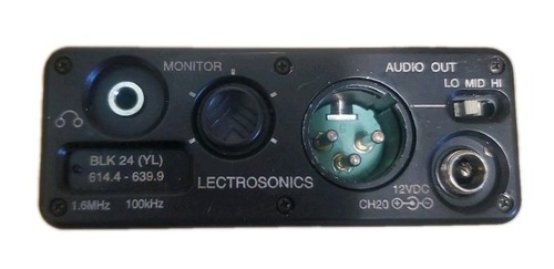 Lectrosonics UCR205D UHF Receiver Block BLK 24 (YL) 614.4 - 639.9 - Picture 9 of 9